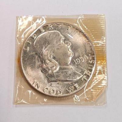 LOT 236: Set of (5) Benjamin Half Dollars 1953 - 1954