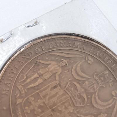 LOT 237: 1915 Maryland at Panama-Pacific International Exposition Medallion