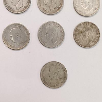 LOT 240: Set of (22) Canadian Silver Quarters
