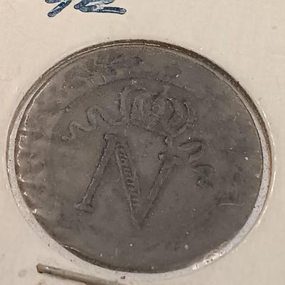 LOT 241: Napoleon I 10 Cent Coin 1808