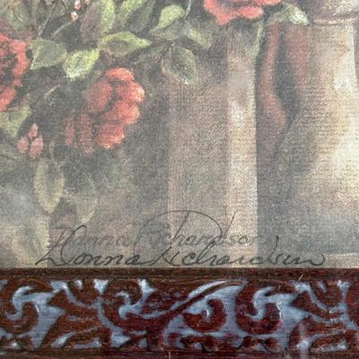 LOT 46D: Vintage Donna Richardson (American, Contemporary) Signed Hope "Gardens of Innocence" Print