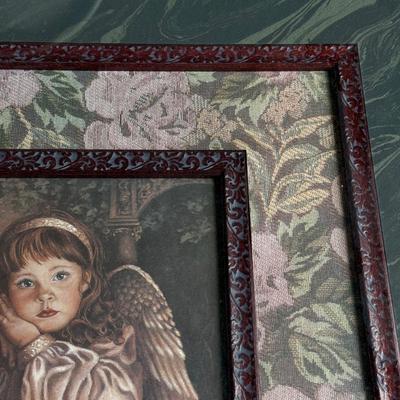 LOT 46D: Vintage Donna Richardson (American, Contemporary) Signed Hope "Gardens of Innocence" Print