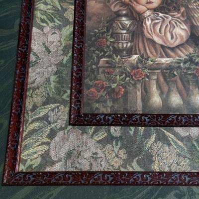 LOT 46D: Vintage Donna Richardson (American, Contemporary) Signed Hope "Gardens of Innocence" Print