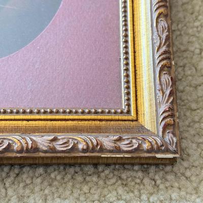 LOT 56L: Vintage Cherub Prints: "Cupid Awake" & "Cupid Asleep" Diptych by Repro by Gallery Graphics, Original...