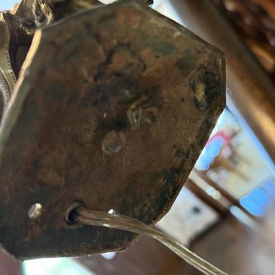 LOT 58H: Antique French Art Nouveau Bronze Ballerina Dancer Sculpture Lamp Cast circa 1880-1910