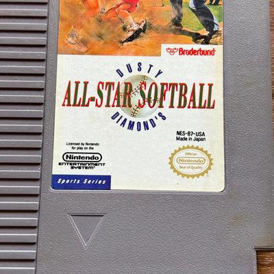 LOT 103F: 1980s-1990s Nintendo Entertainment System NES Game Cartridges: Lee Trevino's Fighting Golf, Nintendo Sports Series Golf,...
