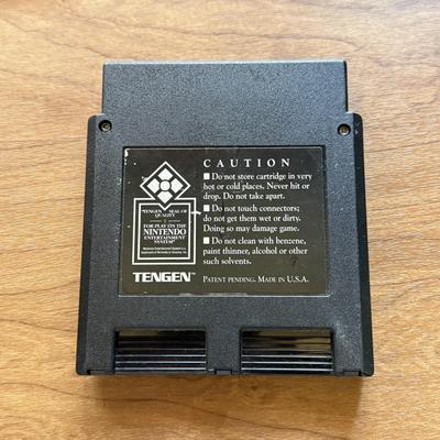 LOT 105F: 1980s-90s Tengen RBI Baseball 3 & NES Game Cartridges: Nintendo World Cup, Milton Bradley World Games by Epyx, Jaleco...