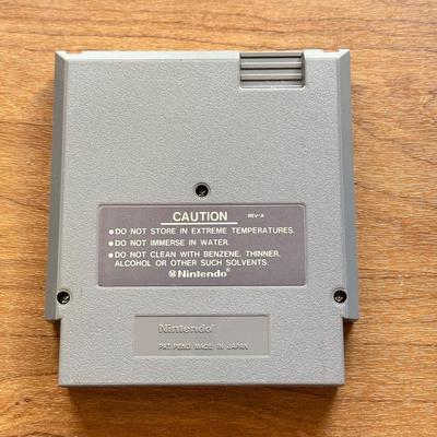 LOT 106F: 1980s-90s NES Game Cartridges: Double Dragon II, Double Dragon III, Ninja the II, Cybernoid & Contra