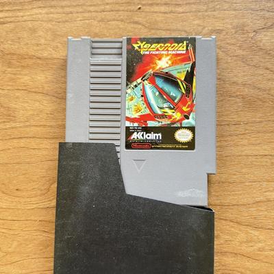 LOT 106F: 1980s-90s NES Game Cartridges: Double Dragon II, Double Dragon III, Ninja the II, Cybernoid & Contra