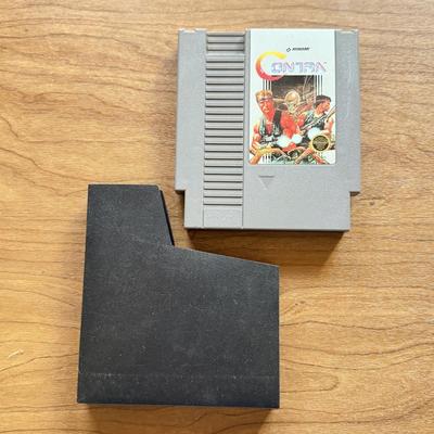 LOT 106F: 1980s-90s NES Game Cartridges: Double Dragon II, Double Dragon III, Ninja the II, Cybernoid & Contra