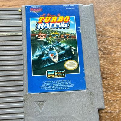 LOT 107F: 1980s-90s NES Game Cartridges: Arch Rivals, Turbo Racing, Superspike V'Ball, Blades of Steel, California Games