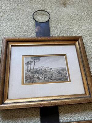 LOT 112L: Framed Prints of 19th Century Engravings by a Variety of Artists depicting Scenes in Europe (Wales, France, Germany)