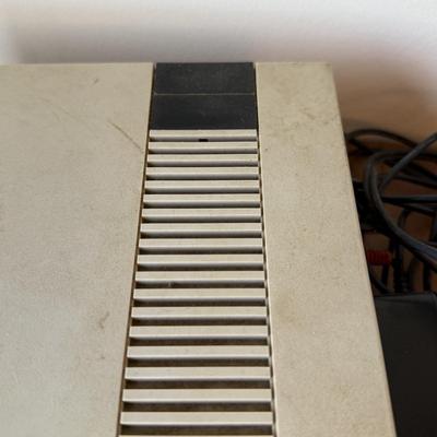 LOT 114F: Nintendo NES Control Deck Model NES-001 w/ 3 Model NES-004 Controllers & Nintendo 64 Control Deck NVS-001