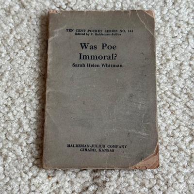 LOT 119F: 1916 Antique Children’s Book “Our Story Book,” 1920s Antique Little Blue Book Mini Paper Back Books (13) & 1940s A Tale of...