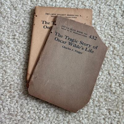 LOT 119F: 1916 Antique Children’s Book “Our Story Book,” 1920s Antique Little Blue Book Mini Paper Back Books (13) & 1940s A Tale of...