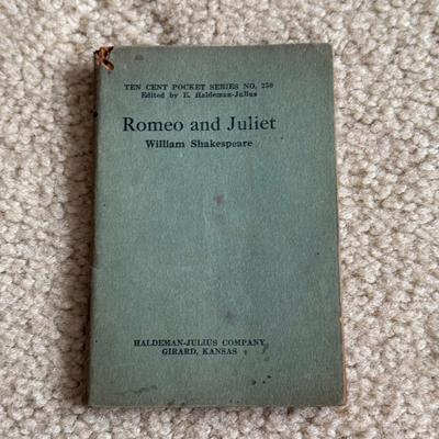 LOT 119F: 1916 Antique Children’s Book “Our Story Book,” 1920s Antique Little Blue Book Mini Paper Back Books (13) & 1940s A Tale of...