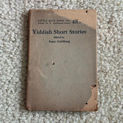 LOT 119F: 1916 Antique Children’s Book “Our Story Book,” 1920s Antique Little Blue Book Mini Paper Back Books (13) & 1940s A Tale of...