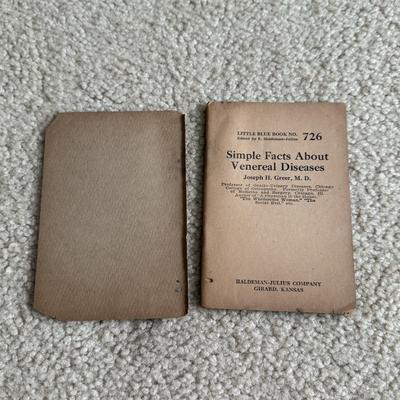 LOT 119F: 1916 Antique Children’s Book “Our Story Book,” 1920s Antique Little Blue Book Mini Paper Back Books (13) & 1940s A Tale of...