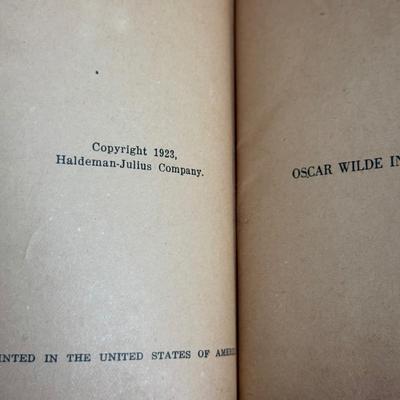 LOT 119F: 1916 Antique Children’s Book “Our Story Book,” 1920s Antique Little Blue Book Mini Paper Back Books (13) & 1940s A Tale of...