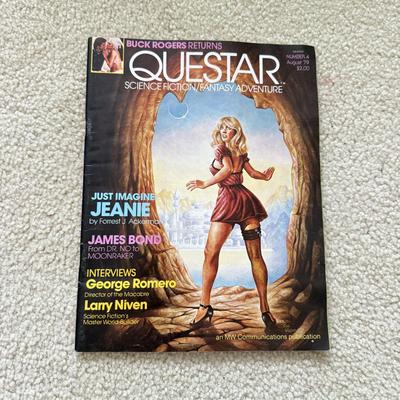 LOT 120F: Early 1930s "Equity" AEA Magazines, 1979 Questar Issue #4 w/ George Romero & James Bond Articles & 1984...