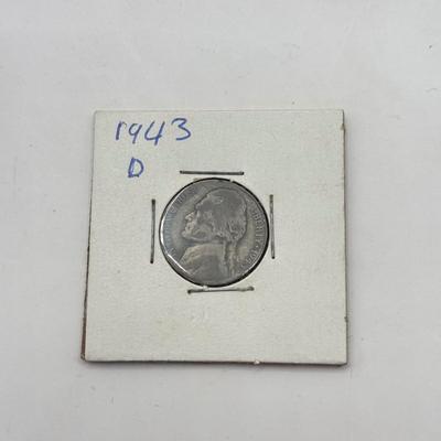 LOT 188J: 1939 & 1942 Nickel Five Cent US Coins, Trick Double Sided Nickel & More