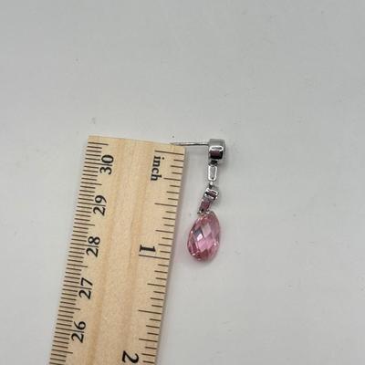LOT 191J: 925 Sterling Silver Pierced Drop Earrings (23.77gtw)