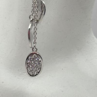 LOT 191J: 925 Sterling Silver Pierced Drop Earrings (23.77gtw)