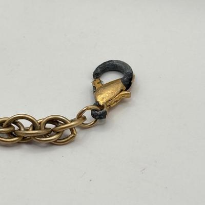LOT 195J: Vintage Bracelet w/ Attached Perfume Container (needs repair)