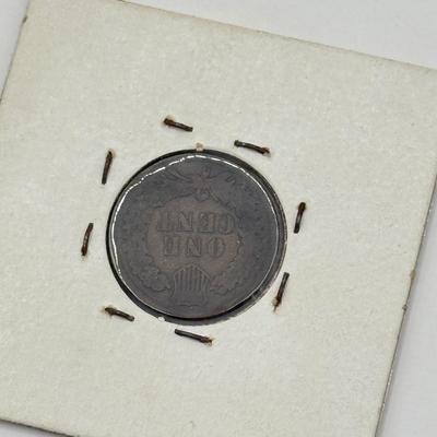 LOT 196J: Antique 1903 & 1906 “Indian Head” Pennies, Kennedy Half Dollar, 1943 Penny & More