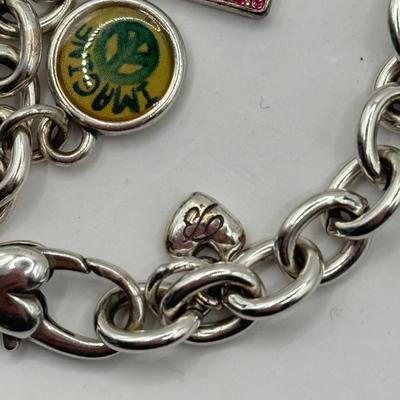 LOT 197J: Key Watch Necklace, Pen Necklace & Charm Bracelet