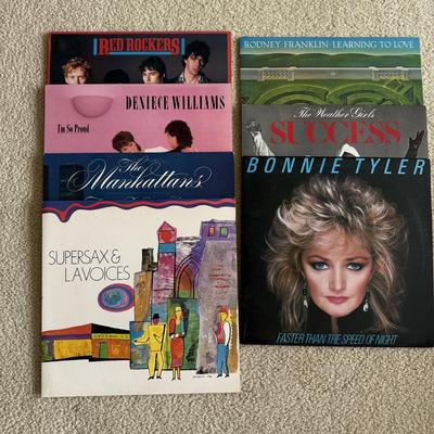 LOT 224L: Collection of Vintage & Promotional Copy Records: Bonnie Tyler, Red Rockers & More