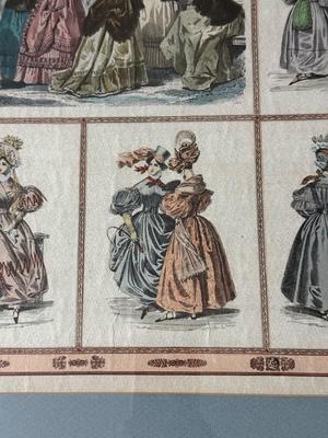 LOT 225L: "War of the Roses" & "Butterfly Time" Prints by Maud Humphrey (American, 1868-1940), Print of Victorian...