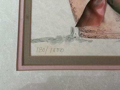 LOT 225L: "War of the Roses" & "Butterfly Time" Prints by Maud Humphrey (American, 1868-1940), Print of Victorian...