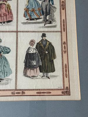LOT 225L: "War of the Roses" & "Butterfly Time" Prints by Maud Humphrey (American, 1868-1940), Print of Victorian...