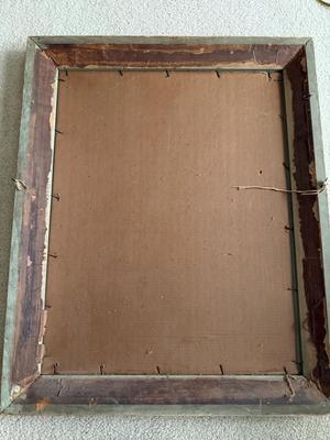 LOT 228L: Antique / Vintage Framed Post-1900 Nurse Print or Lithograph