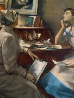 LOT 228L: Antique / Vintage Framed Post-1900 Nurse Print or Lithograph