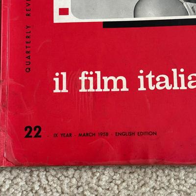 LOT 230F: 1970 The A,nnotated Dracula, 1958-1959 Il Film Italiano Magazines, American Cinematographer June 1972 Issue & More
