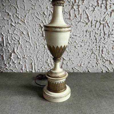 LOT 235F: Tall Vintage Stiffel Brass Accent Table Lamp