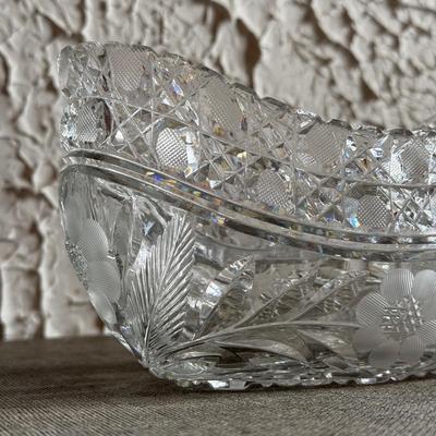 LOT 236F: Antique / Early Vintage American Brilliant Cut Glass Collection