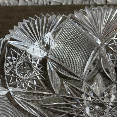 LOT 236F: Antique / Early Vintage American Brilliant Cut Glass Collection