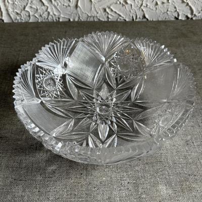 LOT 236F: Antique / Early Vintage American Brilliant Cut Glass Collection
