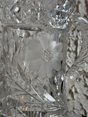 LOT 236F: Antique / Early Vintage American Brilliant Cut Glass Collection