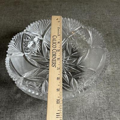 LOT 236F: Antique / Early Vintage American Brilliant Cut Glass Collection