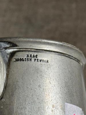 LOT 262F: Collection of Vintage Ceramic, Pewter & Glass Steins