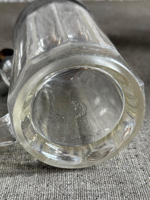 LOT 262F: Collection of Vintage Ceramic, Pewter & Glass Steins