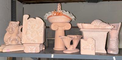 LOT 994B: Terracotta Decor Items