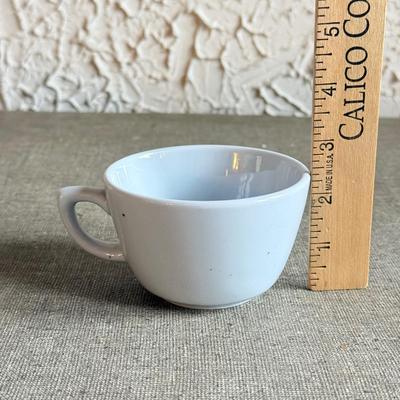 LOT 261F: Vintage Lamberton Scammell Platinum Blue Dinerware Mugs