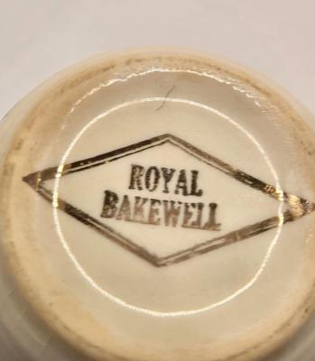 LOT 284K: Made in USA Limoges Tableware Including 8 Dinner Plates, 6 Salad/Soup Bowls, 3 1940s Universal Cambridge Ramekins and 2 Royal...
