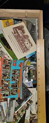 Largest box of postcards and old photos Lot #3