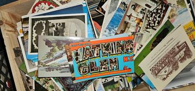 Largest box of postcards and old photos Lot #3